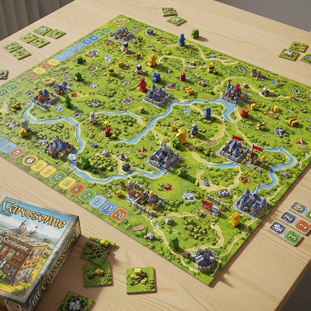 Juego de mesa Carcassonne